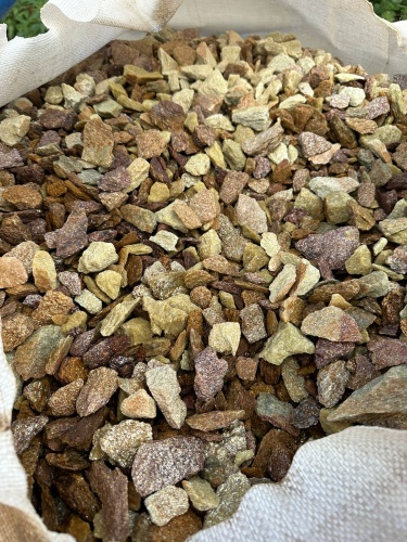 Златолит персиковый декоративная каменная крошка купить в Яхрома