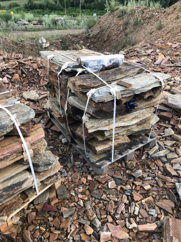 Плитняк кора дерева 50-100мм для пошаговых дорожек купить в Яхрома